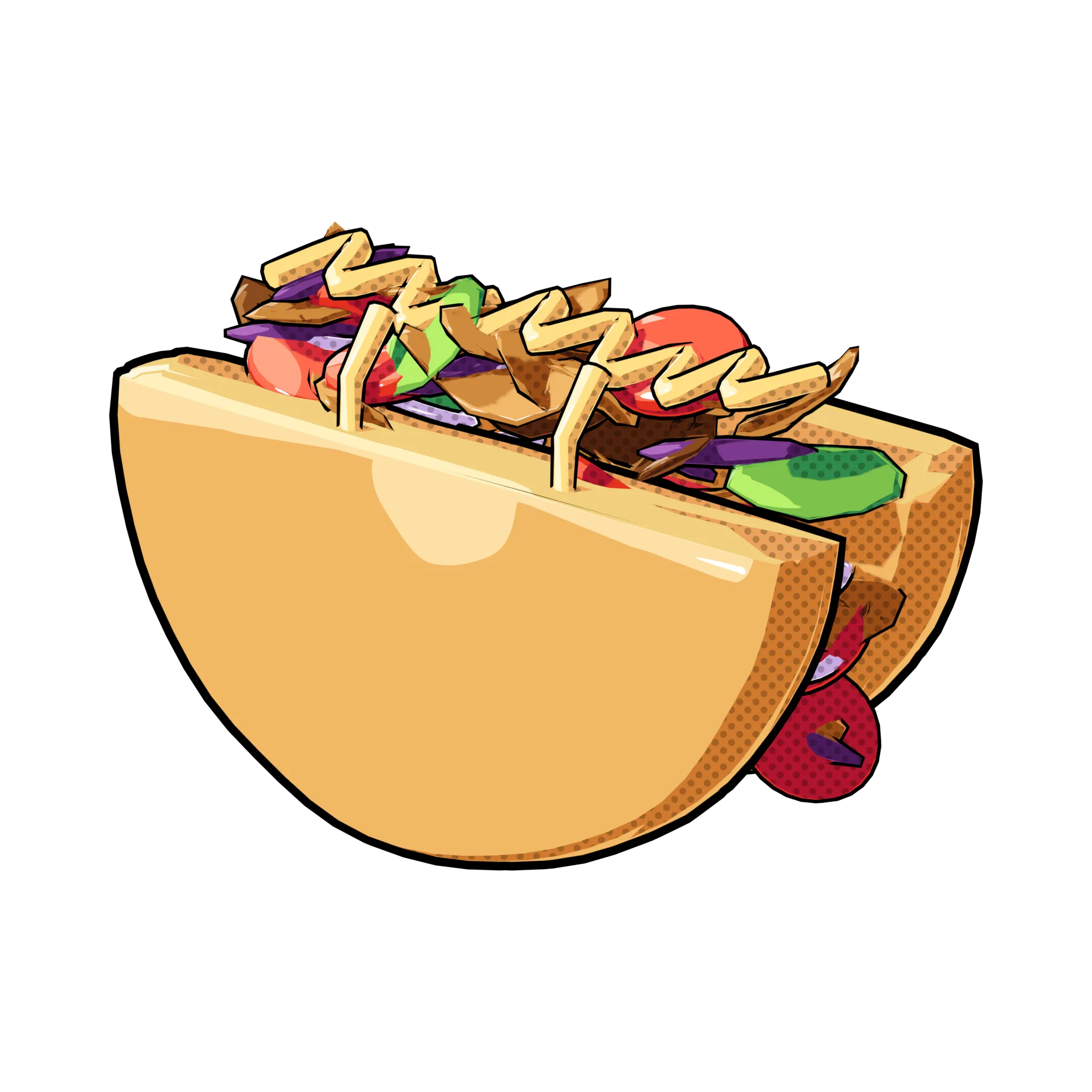 Kebab mixte