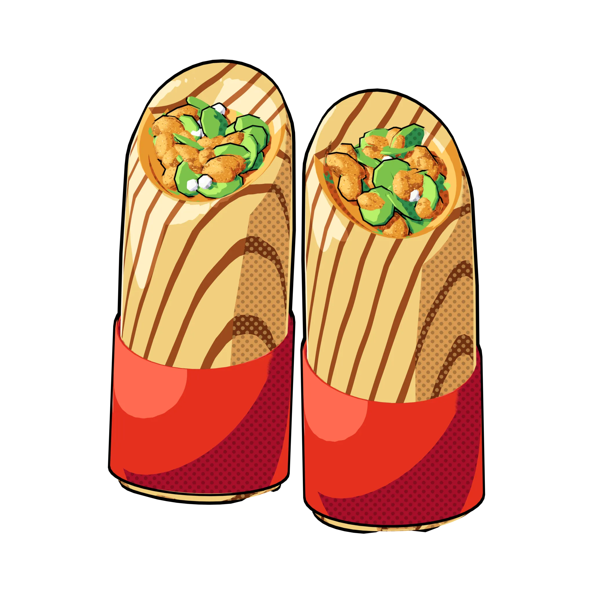 Wrap poulet